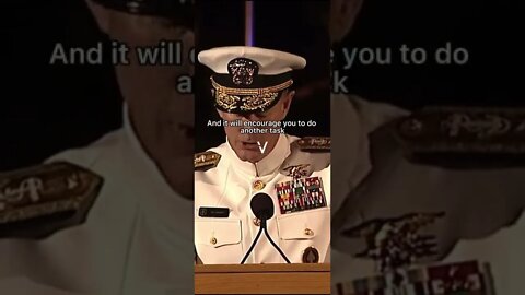 That's how real life works Admiral William McRaven (motivation, motivational speech, tiktok #shorts