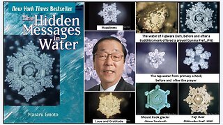 Messages From Water (by Masaru Emoto) - Water Crystalizes When Exposed To the Word, "LOVE" - "Watch what happens when we play Mozart."