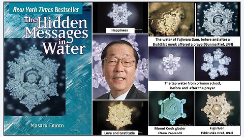 Messages From Water (by Masaru Emoto) - Water Crystalizes When Exposed To the Word, "LOVE" - "Watch what happens when we play Mozart."