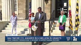 Baltimore County awards millions in COVID-19 recovery grants to local community organizations