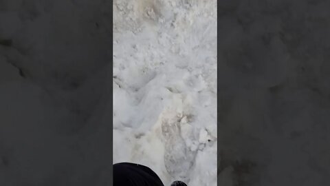 first person snow jump