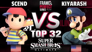 FPS6 Online - Scend (Ness) vs. Kiyarash (Luigi) - Super Smash Bros. Ultimate Top 32 Winners