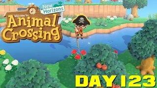 Animal Crossing: New Horizons Day 123 - Nintendo Switch Gameplay 😎Benjamillion