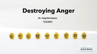 Destroying Anger