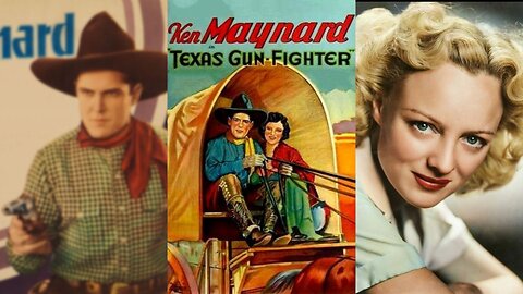 TEXAS GUN FIGHTER (1932) Ken Maynard, Tarzan & Sheila Bromley | Western | B&W