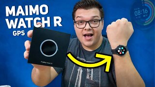 É DA XIAOMI! Maimo Watch R com GPS | Smartwatch bom e barato!