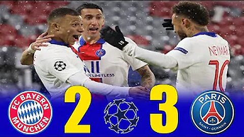 Paris Saint-Germain 3-2 Bayern Munich / Champions League 2021