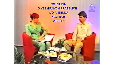 Ivo A. Benda TV Zilina 16.3.2000 www.andele-nebe.cz , www.nebeska-univerzita.cz , www.nas-sen.cz