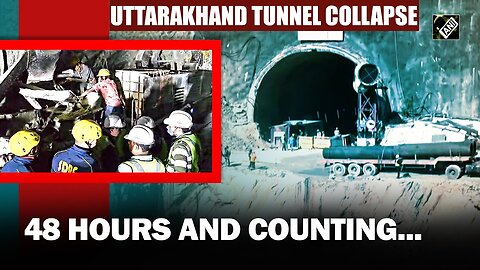 Uttarakhand Tunnel Collapse update _ Rescue ops Day 3 _ Race against time to save 40 trapped workers