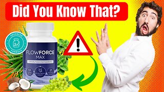 Flow Force Max – Flow Force Max Review (⚠️Did You Know That?⚠️) – Flow Force Max ED Supplement