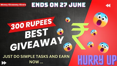 Paytm cash giveaway ends on 27 June participate now !! 300 rupees by doing simple tasks || Money GG.