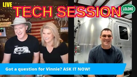 LIVE TECH SESSION with Airstream / Ceramic Expert Vinnie Lamica!