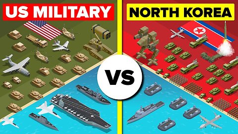 UNITED STATES vs NORTH KOREA - 2024 Military/Army Comparison