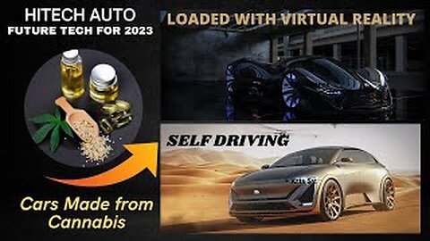 High Tech Cars Made From Cannabis || AutomotiveTechnology Trends
