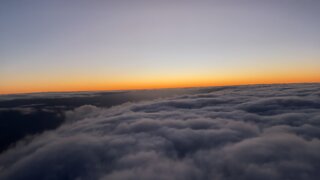 Breaking through the clouds