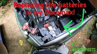 Duramax battery replacement