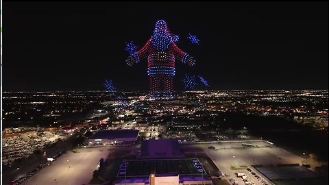 GUINNESS WORLD RECORD Christmas Drone Show! (1,500+ Drones)