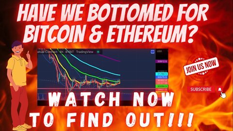 Did We Finally Bottomed On Bitcoin (BTC) & Ethereum (ETH) ??? WATCH NOW TO FIND OUT!!!