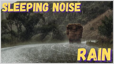 Sound of rain to sleep! Noise of rain on the roof! Sleep, rest, meditate, pray and