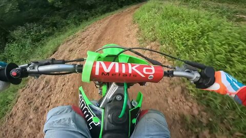 This 2007 KX250 has been sitting for 5 YEARS (TWO STROKE RAW)