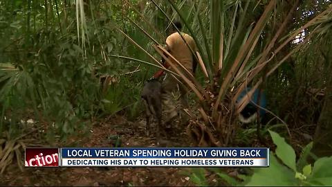 Veteran helps homeless vets on Independence Day