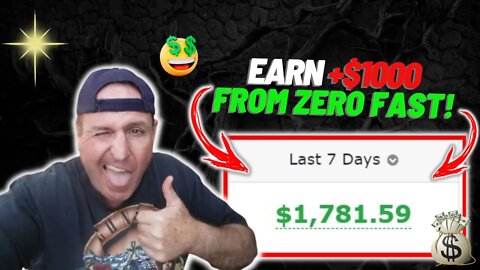 Earn +$1,000 Online FAST Starting From ZERO (Make Money Online For Beginners)