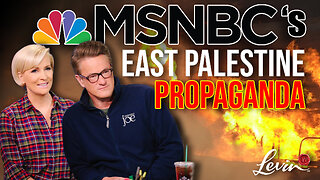 MSNBC's East Palestine Propaganda