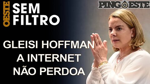 Gleisi Hoffman é pega na mentira