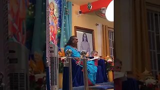 Mann Preet Charan Kamalāre: Guruji canta a 6 Abril 2023, Sri Ranganath Mandir, Maurícias