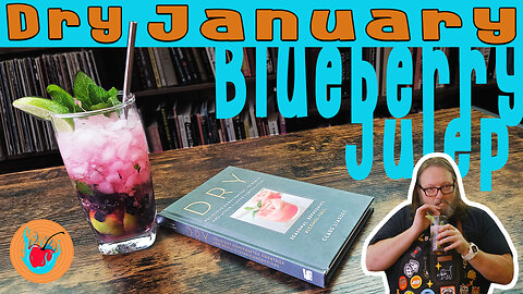 Blueberry Julep | Dry January Cocktail