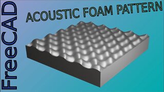 FreeCAD - Make Acoustic Foam |JOKO ENGINEERING|