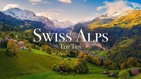 Swiss | Alps | Landscapes | Waterfall | Lake