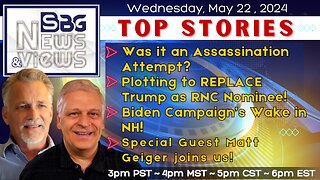 Assassination Attempt? | Plotting to REPLACE Trump | Biden Campaign's Wake in NH | Guest Matt Geiger