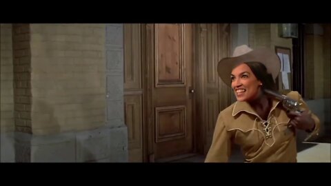 AOC is a blazing liar! She wasn't in the Capitol building.