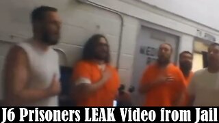 J6 Prisoners LEAK Video from Jail - Prayer & Singing the National Anthem EVERY NIGHT