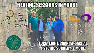 Healing in York w/Andrew Bartzis, Maty Waller, Laura Massey, & Dale Tobin (CST, Lucia Light, & more)