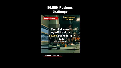 Daily pushups- workout 28