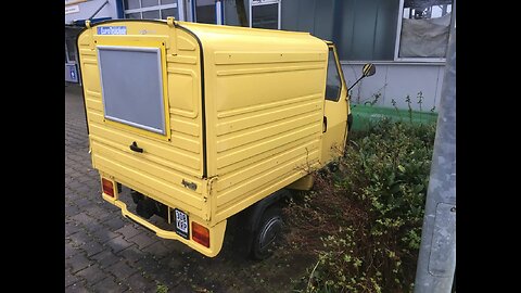 Piaggio Kastenwagen, Oldtimer , Classic Car, Vintage Car