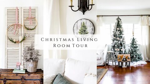 Living Room Christmas Tour