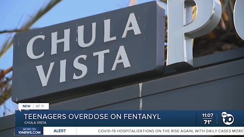 Teenagers overdose on fentanyl