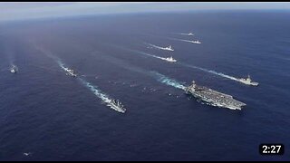 USS Gerald R. Ford Carrier Strike Group Transit