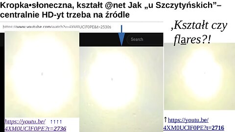 Kropka•słoneczna, kształt @net Jak „u Szczytyńskich”– centralnie HD-yt trzeba na źródle