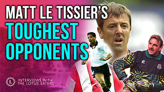 The Career of a Football Legend | Interview with Matt Le Tissier