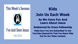 Sermons 4 Kids - John 20:1-18