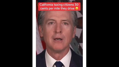 California wants to tax citizens 30 cents per mile they drive