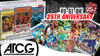 Yugioh 25th Anniversary New Products and Original Pack Reprints!!