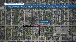 Milwaukee police investigate possible abduction