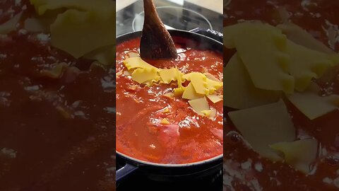 Homemade Lasagna Soup