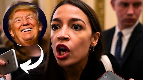 AOC Mocked by God and Man over Rain at Trump Bronx Rally