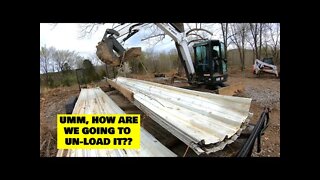 EP #68! Dismantling new 8 acre Picker's Paradise land investment! 22' steel for property rehab?